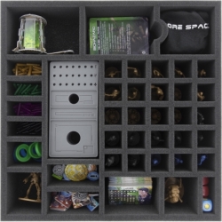 Feldherr foam set for Core Space: core game + Purge: Outbreak! - board game box