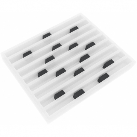 40 spacers / foam blocks / cuboids 30 mm x 25 mm x 15 mm
