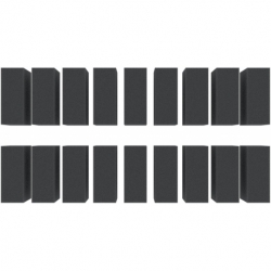 18 spacers / foam blocks / cuboids 55 mm x 40 mm x 20 mm