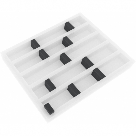 40 spacers / foam blocks / cuboids 40 mm x 30 mm x 15 mm