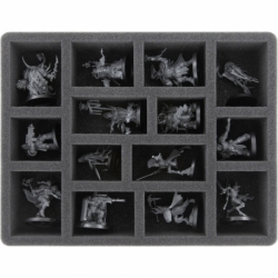 Feldherr Warband Shelter Storage Box for mixed sized tabletop miniatures