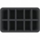 HS070WH19 half-size Figure Foam Tray with 10 slots for Warhammer