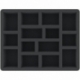 Feldherr Warband Shelter Storage Box for mixed sized tabletop miniatures