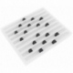 50 spacers / foam blocks / cuboids 25 mm x 20 mm x 15 mm