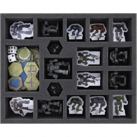 Feldherr foam set for BattleTech: Clan Invasion - Box