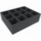 FS100A003 Feldherr foam tray for Runewars Miniatures Game - 12 compartments