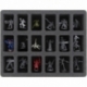 Feldherr Warband Shelter Storage Box for 18 miniatures