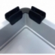4 pcs. Auer Corner Connector / Stacking Corner for lidless Euro boxes and stackable containers