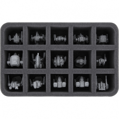 HS070A010 Feldherr foam tray for BattleTech - 15 Mechs