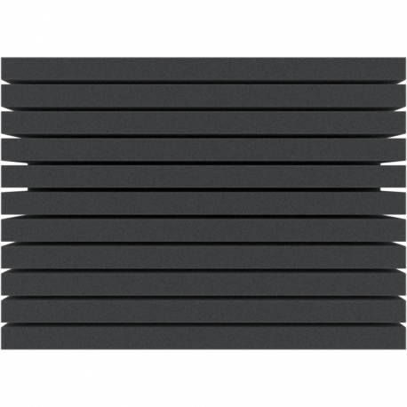 ED 43/12 HG Eurocontainer Case / Euro Box 400 x 300 x 135 mm inclusive Feldherr foam