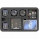 HS045A002 foam tray for Star Trek Attack Wings - 8 compartments