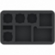 HS045A002 foam tray for Star Trek Attack Wings - 8 compartments