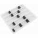 40 spacers / foam blocks / cuboids 40 mm x 30 mm x 15 mm