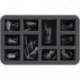 HS050A061 Feldherr foam tray for Necrons - 10 compartments