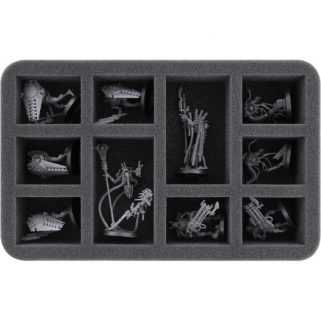HS050A061 Feldherr foam tray for Necrons - 10 compartments