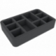 HS050A063 Feldherr foam tray for Space Marines - 10 compartments