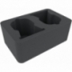 HS105A001 Feldherr foam tray for Adeptus Titanicus: 2 Warbringer Nemesis Titans