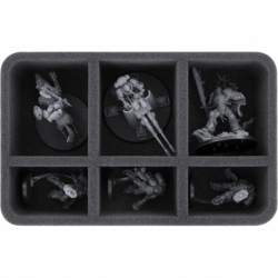 HS070A019 Feldherr foam tray for Space Wolves - 6 compartments