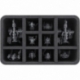 HS080A004 Feldherr foam tray for Orks - 10 compartments