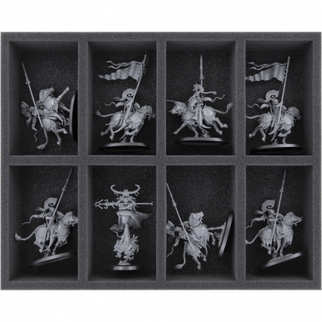 FS050A059 Feldherr foam tray for Lumineth Realm-lords - 8 compartments