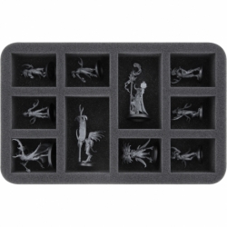 HS045A014 Bandeja de espuma Feldherr para Hedonitas de Slaanesh - 10 compartimentos