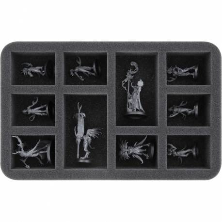HS045A014 Feldherr foam tray for Hedonites of Slaanesh - 10 compartments