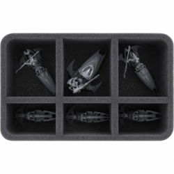 HS070A024 Feldherr foam tray for Craftsworld - 6 compartments