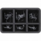 HS070A020 Feldherr foam tray for Hedonites of Slaanesh - 6 compartments
