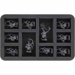 HS045A016 Feldherr foam tray for Lumineth Realm-lords - 10 compartments