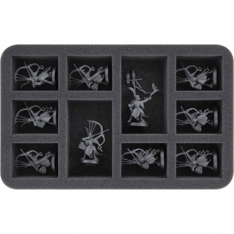 HS045A016 Feldherr bandeja de espuma para Lumineth Realm-lords - 10 compartimentos