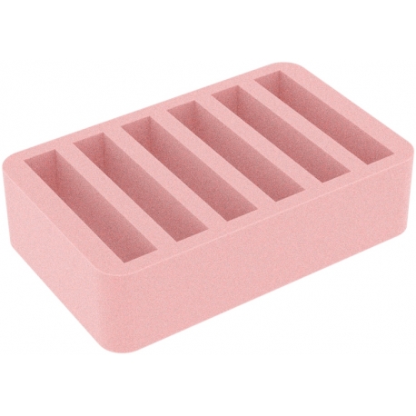 Feldherr ESD foam set + Euro Box with 6 compartments for 3.5 inch hard drives