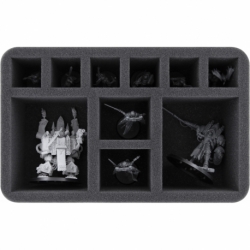 HS080A010 Feldherr foam tray for Adepta Sororitas - 10 compartments