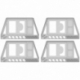 4 pcs. value pack Feldherr Player Board for Eldritch Horror