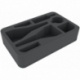 HS060DF08 60 mm half-size foam tray for Dropfleet Commander - PHR Battleships and Cruiser