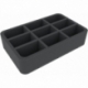 HS060A012 Feldherr foam tray for model cars 1:64 - 9 cars