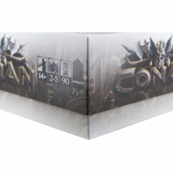Foam tray value set for the Conan board game box