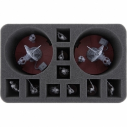 HS080LG06 foam tray for Star Wars Legion: 1.4 FD Laser Cannon Team