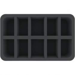 HS060WH18 half-size Figure Foam Tray with 10 slots for Warhammer