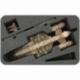 HSKD100BO 100 mm half-size foam tray for Star Wars X-WING C-ROC Cruiser