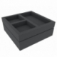 Feldherr foam set for Waterdeep: Dungeon of the Mad Mage - board game box + Insert for Tiles