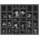 FS050MD04 50 mm full size foam tray with 26 compartments for Massive Darkness