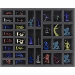 FS040A012 Feldherr foam tray for Dungeons and Dragons - 34 miniatures