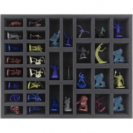 FS040A012 Feldherr foam tray for Dungeons and Dragons - 34 miniatures
