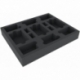 FS050MD05 50 mm full-size foam tray for Massive Darkness cards in sleeves