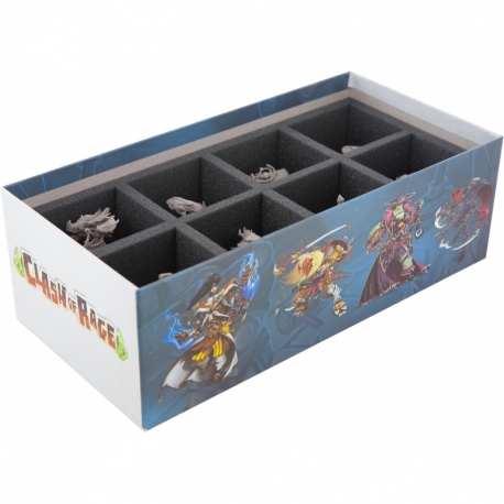 Feldherr foam set for Clash of Rage: Heroes Expansion Pack - board game box