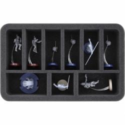 HS050A049 Feldherr foam tray for Star Wars: Legion - 9 miniatures