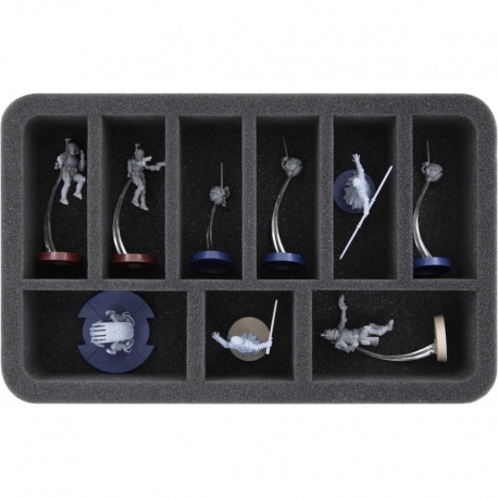 HS050A049 Feldherr foam tray for Star Wars: Legion - 9 miniatures
