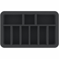 HS050A054 Feldherr foam tray for Drukhari - 9 compartments