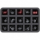 HS070A012 Feldherr foam tray for Space Marines - 15 compartments