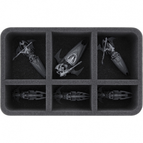 HS070A027 Feldherr foam tray for Ynnari - 6 compartments
